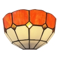 Brilagi - Tiffany stained-glass wall sconce SIENNA 1xE14/40W/230V