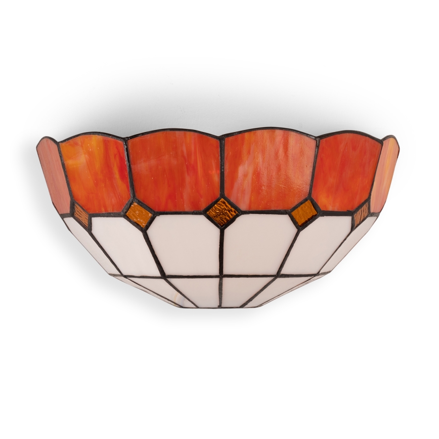 Brilagi - Tiffany stained-glass wall sconce SIENNA 1xE14/40W/230V