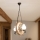 Brilagi - TIMONA Chain Chandelier 2xE14/40W/230V Oak