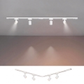 BRILAGI - Track-mounted spotlight for HUSKY 4xGU10/10W/230V 150 cm white