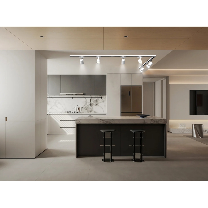 Brilagi - Track-mounted spotlight for HUSKY 8xGU10/10W/230V, white