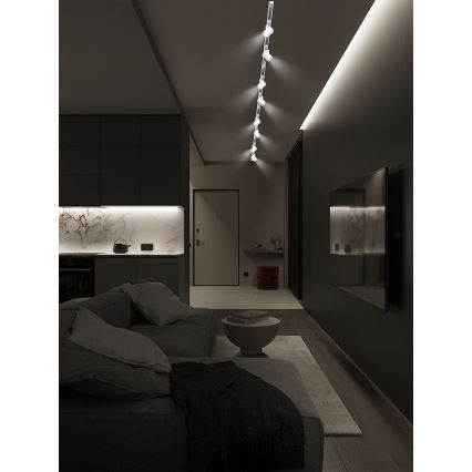 Brilagi - Track-mounted spotlight for HUSKY 8xGU10/10W/230V, white