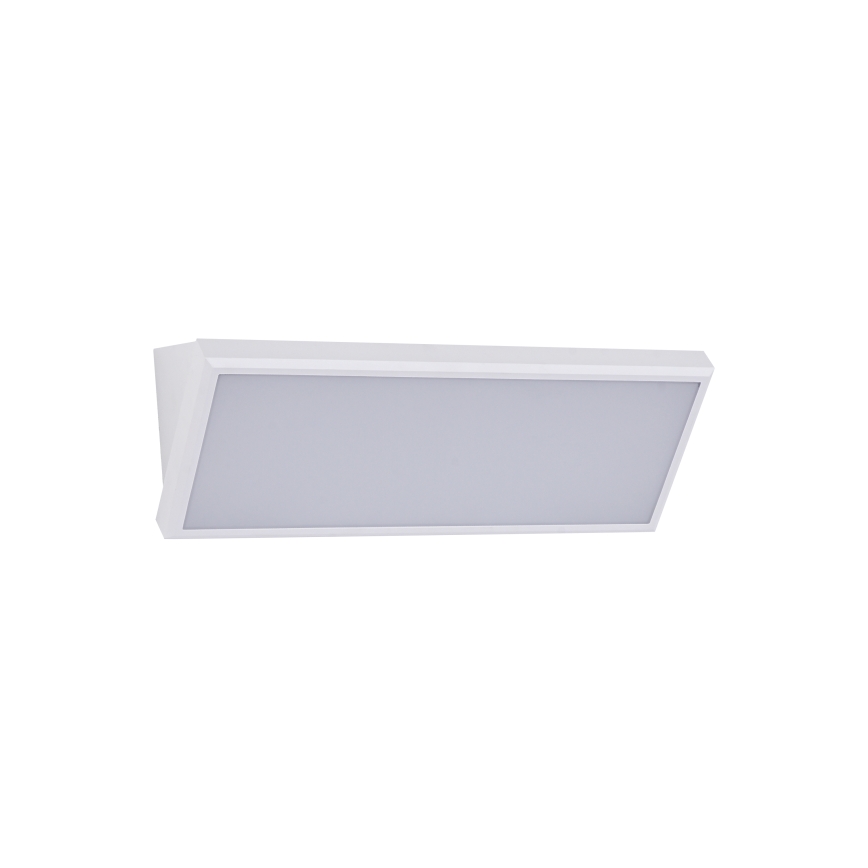 Brilagi - TRIANGLE LED Outdoor Wall Light with Sensor, LED/42W/230V, White, IP65
