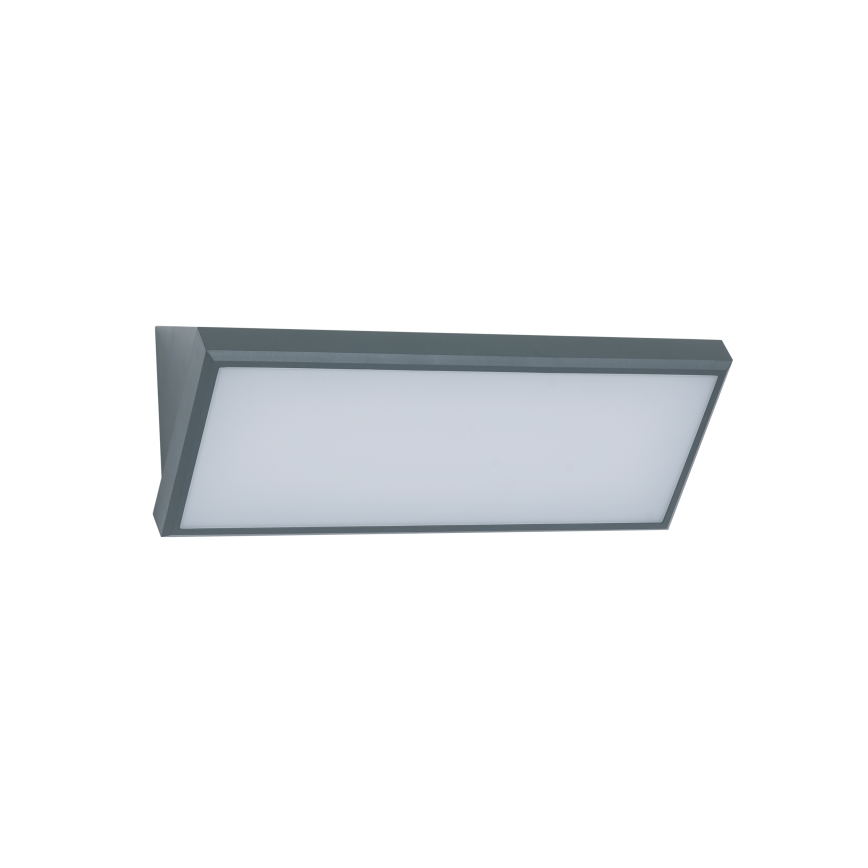 Brilagi - TRIANGLE LED Outdoor Wall Light 42W/230V 3000/4000/6500K 45 cm Anthracite IP65