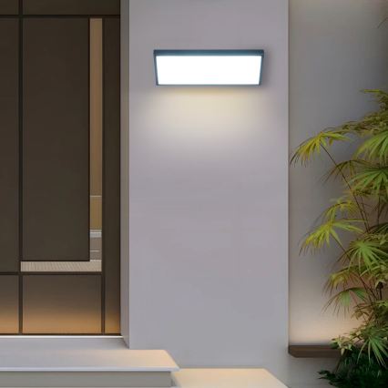 Brilagi - TRIANGLE LED Outdoor Wall Light LED/42W/230V 45 cm Anthracite IP65