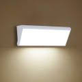 Brilagi - TRIANGLE LED Outdoor Wall Light with Sensor, LED/42W/230V, White, IP65