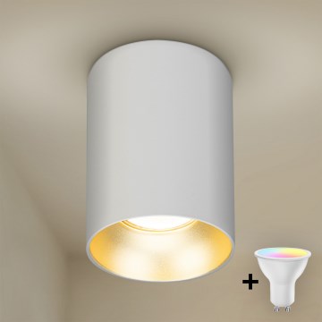 Brilagi - TRINE LED RGBW Dimmable Spotlight 1xGU10/30W/230V 2700-6500K Wi-Fi White/Gold