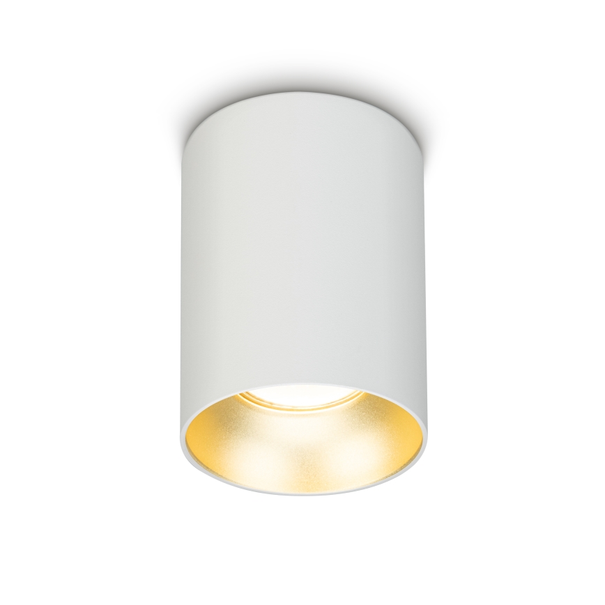 Brilagi - LED RGBW Dimmable Spotlight TRINE 1xGU10/4,8W/230V 3000K White/Gold + Remote Control