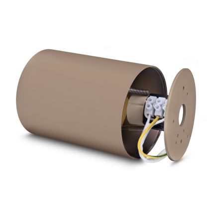 Brilagi - LED RGBW Dimmable Spotlight TRINE 1xGU10/6W/230V 3000K Beige/Gold + Remote Control