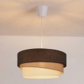 Brilagi - TRIO cable pendant light 1xE27/60W/230V, Ø 40 cm, brown/beige/white