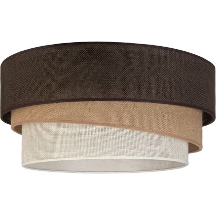 Brilagi - TRIO Ceiling Light 1xE27/60W/230V Ø 40 cm Brown/Beige/White