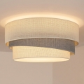 Brilagi - TRIO Ceiling Light 1xE27/60W/230V, Ø 40 cm, Cream/Grey