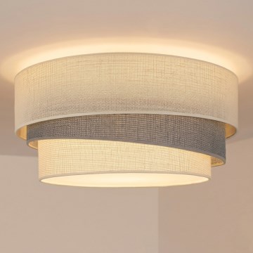 Brilagi - TRIO Ceiling Light 1xE27/60W/230V, Ø 40 cm, Cream/Grey