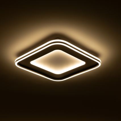 Brilagi - TRIVARO Dimmable LED Ceiling Light, 88W, 230V, 3000-6000K, 40x40 cm + Remote Control