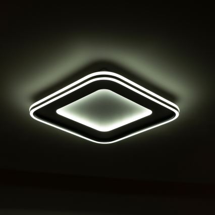 Brilagi - TRIVARO Dimmable LED Ceiling Light, 88W, 230V, 3000-6000K, 40x40 cm + Remote Control