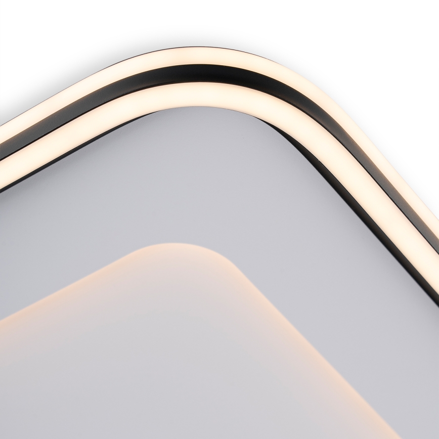 Brilagi - TRIVARO Dimmable LED Ceiling Light, 88W, 230V, 3000-6000K, 40x40 cm + Remote Control