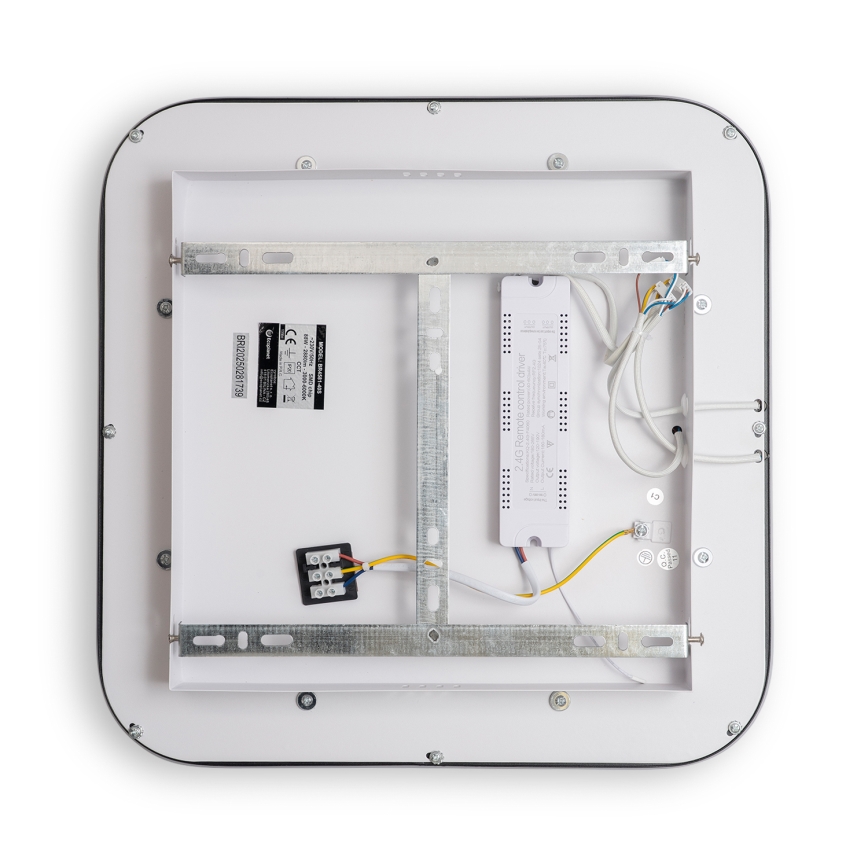 Brilagi - TRIVARO Dimmable LED Ceiling Light, 88W, 230V, 3000-6000K, 40x40 cm + Remote Control