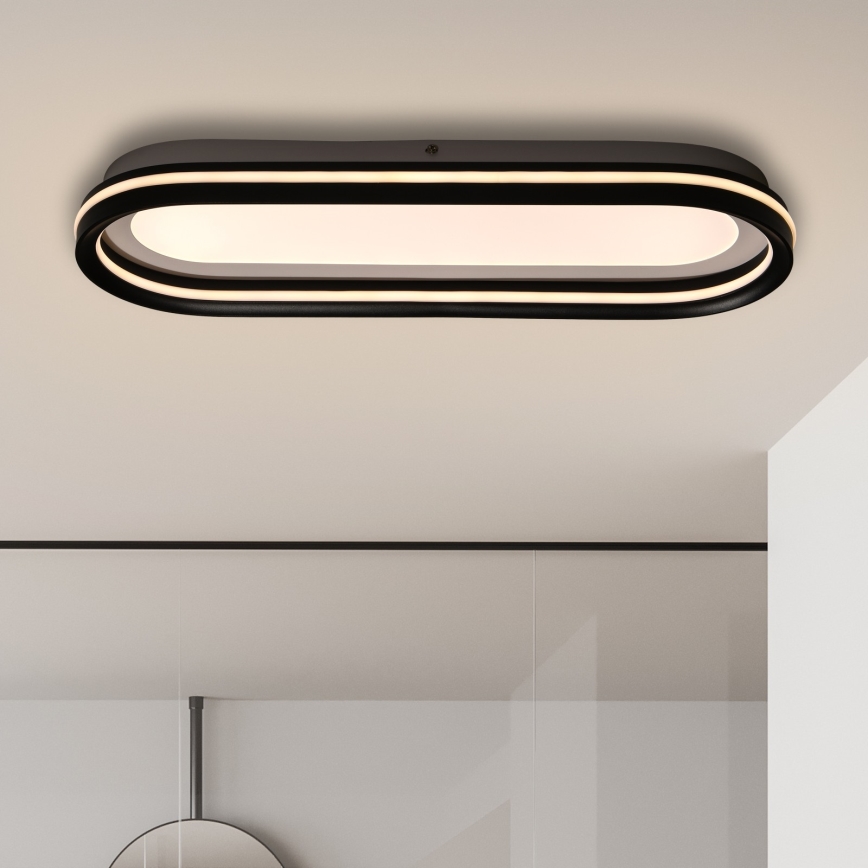 Brilagi - TRIVARO LED dimmable ceiling light LED/85W/230V 3000-6000K 20x60 cm + remote control