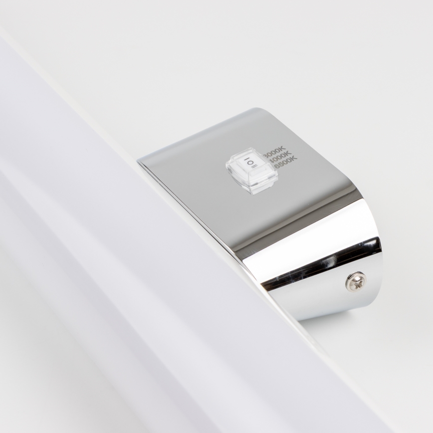 Brilagi - LED Bathroom Mirror Light TUBE LED/15W/230V 3000/4000/6500K IP44 Polished Chrome