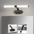 Brilagi - TUBEO 2-in-1 LED Bathroom Mirror Light, 6 W/230 V, 40 cm, IP44, Black