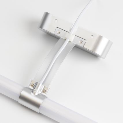 Brilagi - TUBEO 2-in-1 LED Bathroom Mirror Light, 6W, 230V, 40 cm, IP44, Silver