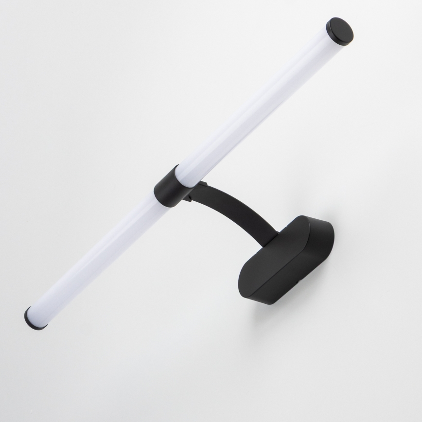 Brilagi - TUBEO 2-in-1 LED Bathroom Mirror Light LED/8W/230V 60 cm IP44 Black