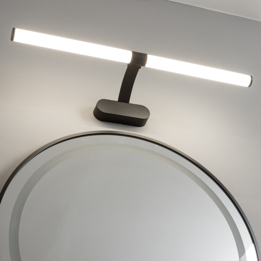 Brilagi - TUBEO 2-in-1 LED Bathroom Mirror Light LED/8W/230V 60 cm IP44 Black