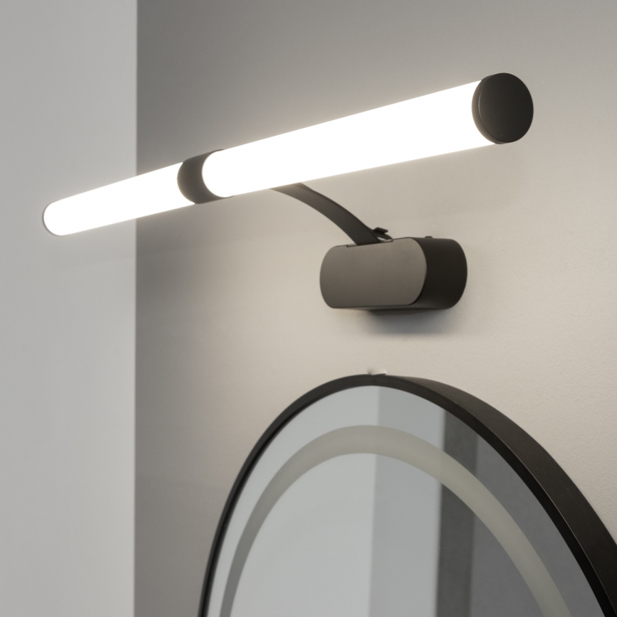 Brilagi - TUBEO 2-in-1 LED Bathroom Mirror Light LED/8W/230V 60 cm IP44 Black