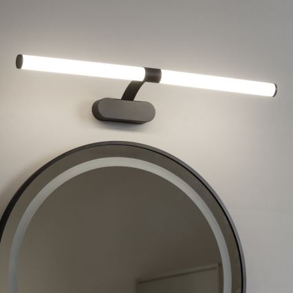 Brilagi - TUBEO 2-in-1 LED Bathroom Mirror Light LED/8W/230V 60 cm IP44 Black