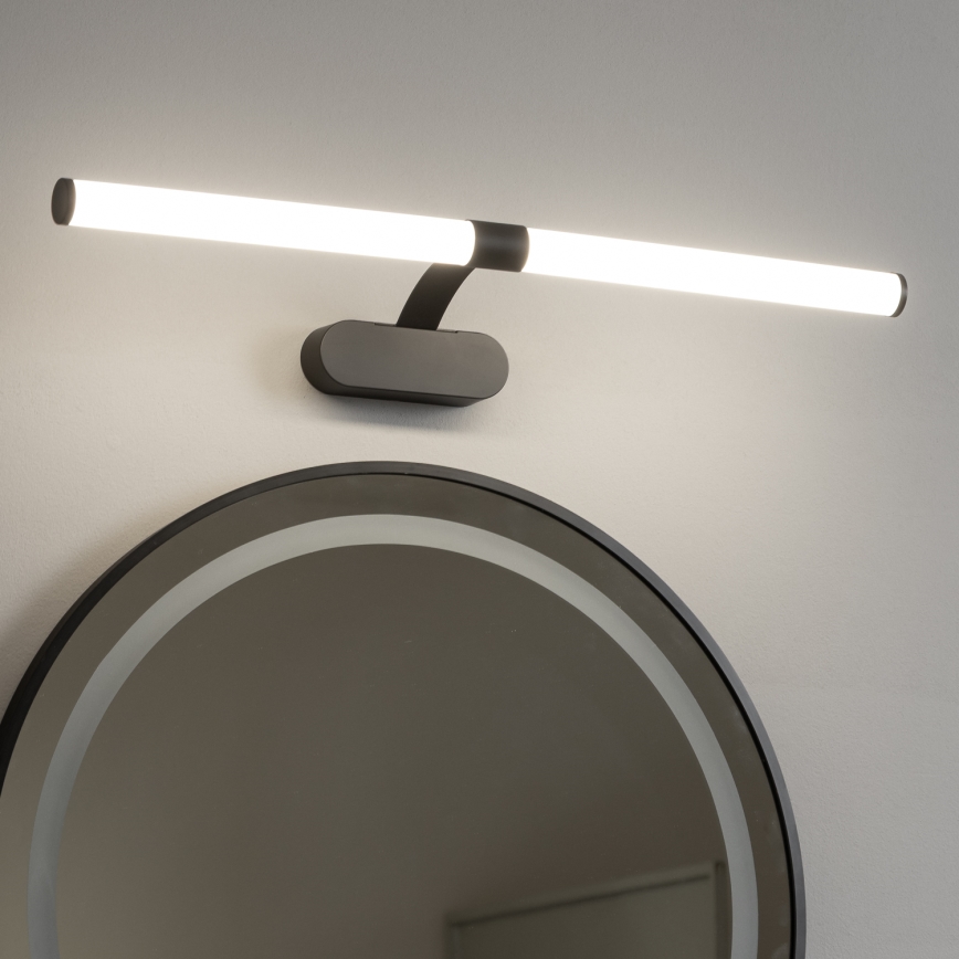 Brilagi - TUBEO 2-in-1 LED Bathroom Mirror Light LED/8W/230V 60 cm IP44 Black