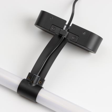 Brilagi - TUBEO 2-in-1 LED Bathroom Mirror Light LED/8W/230V 60 cm IP44 Black