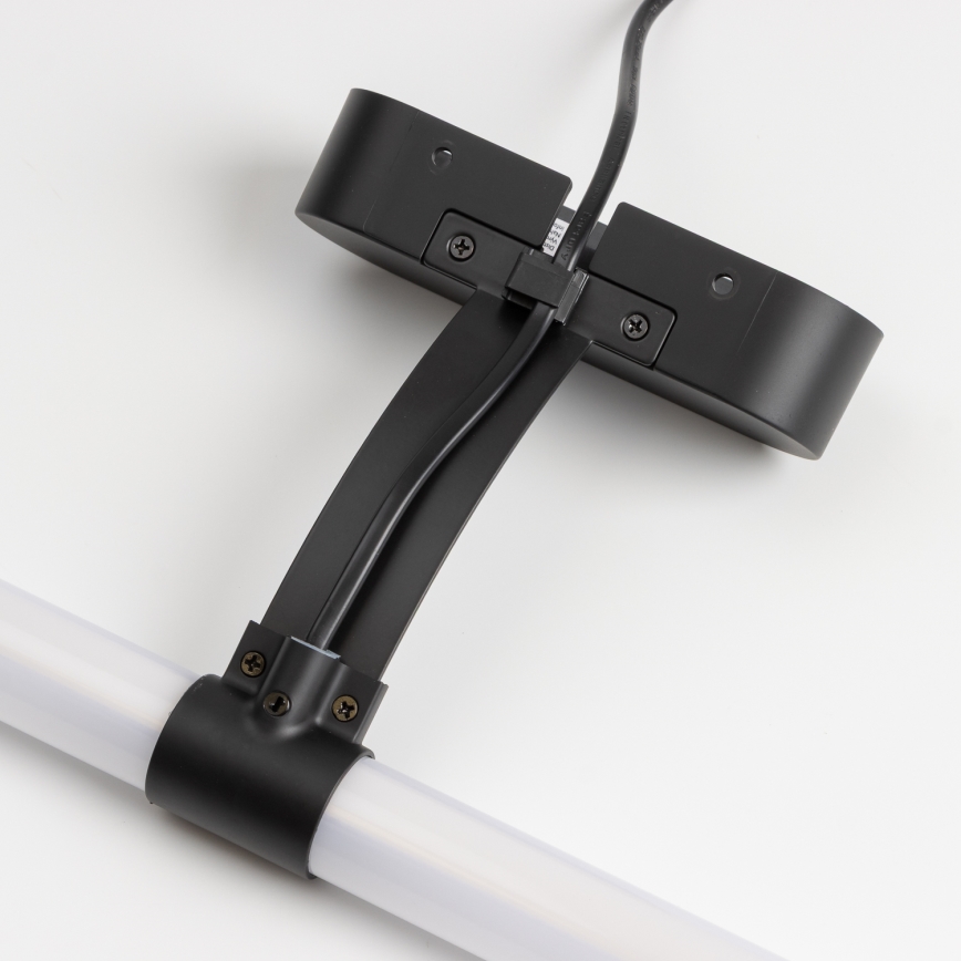 Brilagi - TUBEO 2-in-1 LED Bathroom Mirror Light LED/8W/230V 60 cm IP44 Black