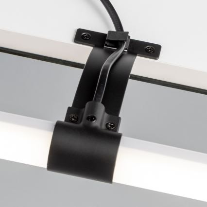 Brilagi - TUBEO 2-in-1 LED Bathroom Mirror Light LED/8W/230V 60 cm IP44 Black
