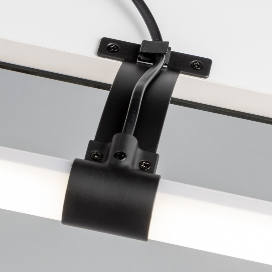 Brilagi - TUBEO 2-in-1 LED Bathroom Mirror Light LED/8W/230V 60 cm IP44 Black