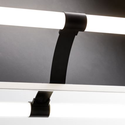 Brilagi - TUBEO 2-in-1 LED Bathroom Mirror Light LED/8W/230V 60 cm IP44 Black