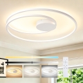 Brilagi - TWISTER Dimmable LED Ceiling Light LED/105W/230V 3000-6000K Ø 100 cm White + Remote Control