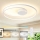 Brilagi - TWISTER Dimmable LED Ceiling Light LED/105W/230V 3000-6000K Ø 100 cm White + Remote Control