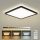 Brilagi - ULTRA SLIM Dimmable LED ceiling light LED/18W/230V 2700-6500K 30x30 cm black + remote control