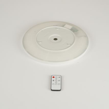 Brilagi - ULTRA SLIM Dimmable LED Ceiling Light, 18W, 230V, 2700-6500K, Ø 30 cm, White + Remote Control
