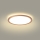 Brilagi - ULTRA SLIM LED Bathroom Ceiling Light, 18W/230V, Ø 30 cm, Rose Gold, IP54