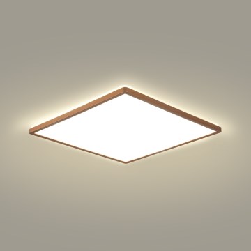 Brilagi - Ultra Slim LED Bathroom Ceiling Light 24W/230V 42x42 cm Rose Gold IP54