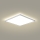 Brilagi - ULTRA SLIM LED Bathroom Ceiling Light 24W/230V 42x42 cm Silver IP54