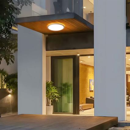 Brilagi - LED Bathroom Ceiling Light ULTRA SLIM LED/24W/230V Ø 42 cm Rose Gold IP54