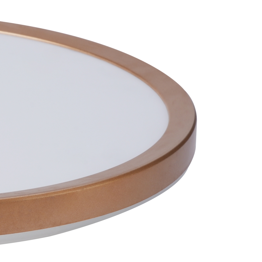 Brilagi - LED Bathroom Ceiling Light ULTRA SLIM LED/24W/230V Ø 42 cm Rose Gold IP54