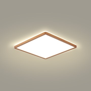 Brilagi - ULTRA SLIM LED Bathroom Ceiling Light LED/18W/230V 30x30 cm rose gold IP54