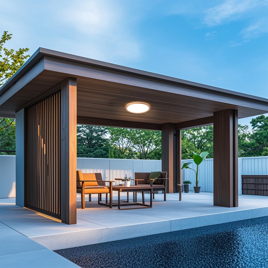 Brilagi - ULTRA SLIM LED Bathroom Ceiling Light, 18W/230V, Ø 30 cm, Rose Gold, IP54