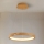 Brilagi - UMEA WOOD LED Cable Pendant Lamp, LED/30W/230V, Ø 40 cm, Rubberwood