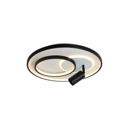 Brilagi - UNITY LED dimmable ceiling light LED/60W/230V + 1xGU10/3W 3000-6000K Ø 50 cm white/black + remote control