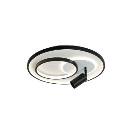 Brilagi - UNITY LED dimmable ceiling light LED/60W/230V + 1xGU10/3W 3000-6000K Ø 50 cm white/black + remote control