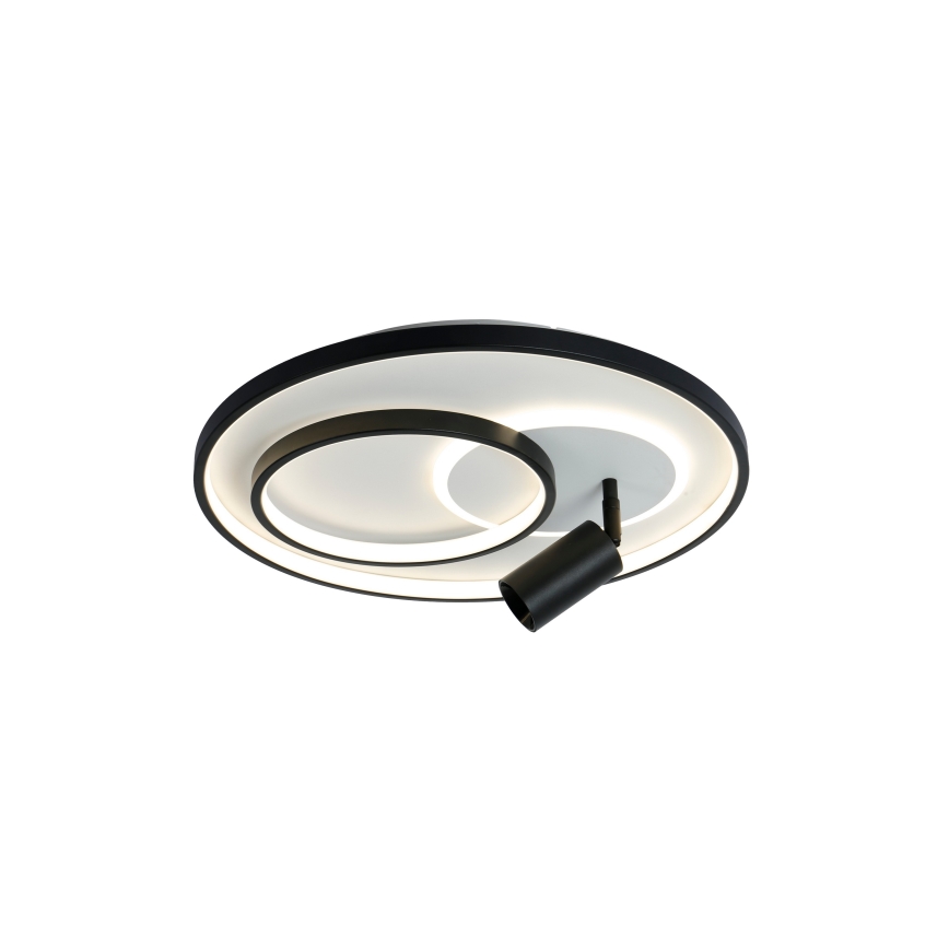 Brilagi - UNITY LED dimmable ceiling light LED/60W/230V + 1xGU10/3W 3000-6000K Ø 50 cm white/black + remote control